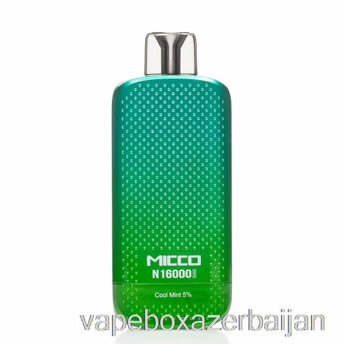 E-Juice Vape Horizontech Micco N16000 Disposable Cool Mint